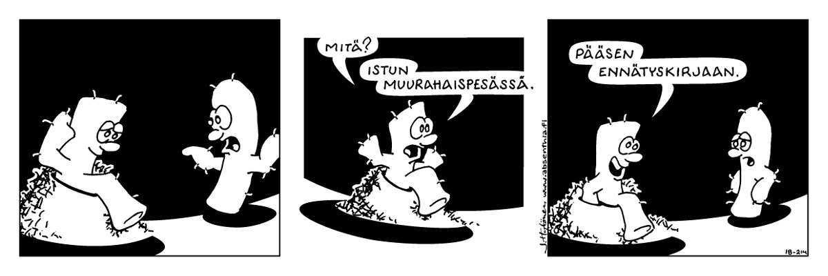 Absenthia © Jukka Hytönen sarjakuva